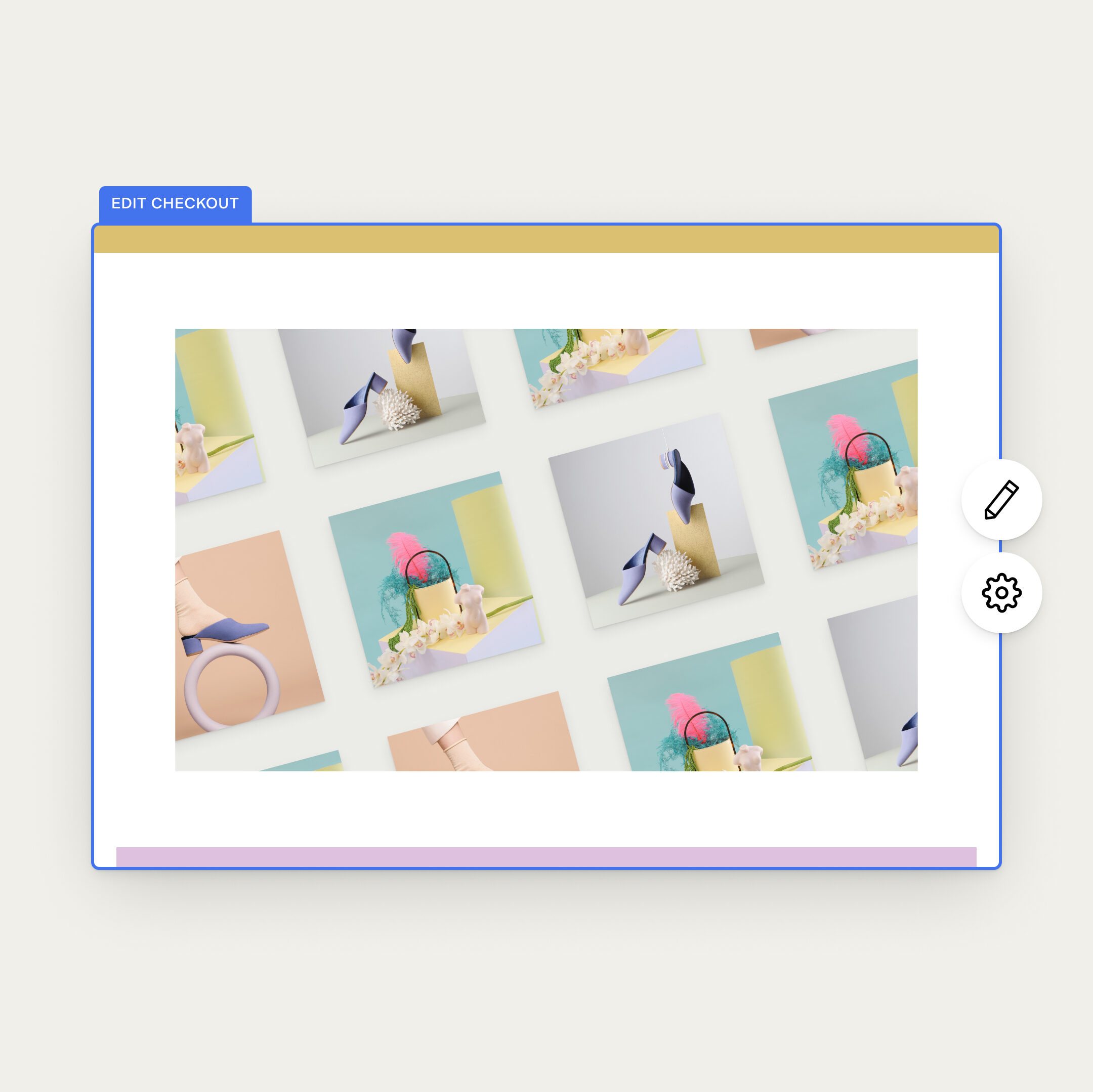 High-performing email design built with Flodesk’s drag-and-drop builder