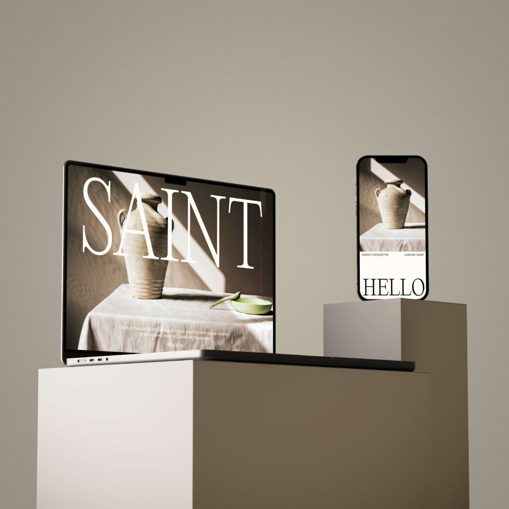 Flodesk email marketing template example