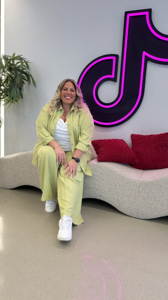 Alessia at Tiktok headquarters